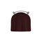 Holland Bar Stool Co 18" Low Back Swivel Vanity Stool, Nickel Finish, Dark Cherry Oak Seat 82118ANDCOak - alternate 4